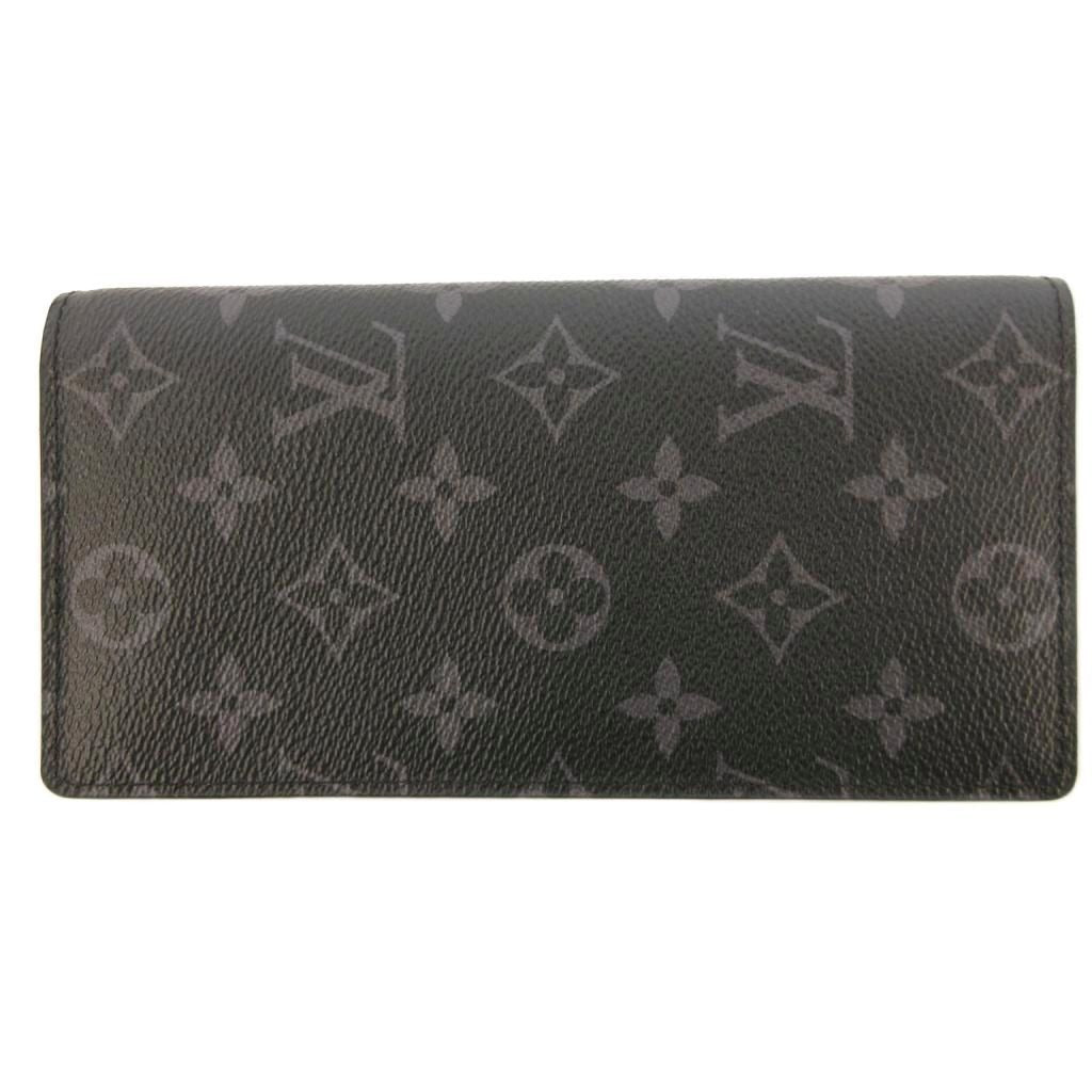 Louis Vuitton Portefeuille Brother Monogram Eclipse Wallet Bifold Black
