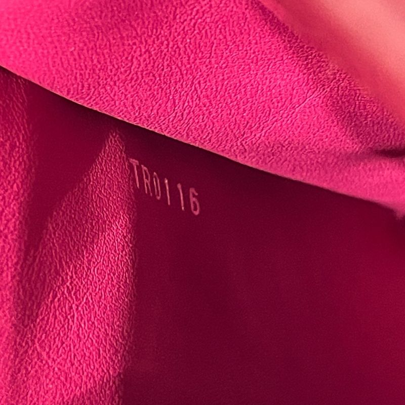 Louis Vuitton ⑤ Tr0116 Python Handle Capucines BB 2WAY Handbag Ladies Pink