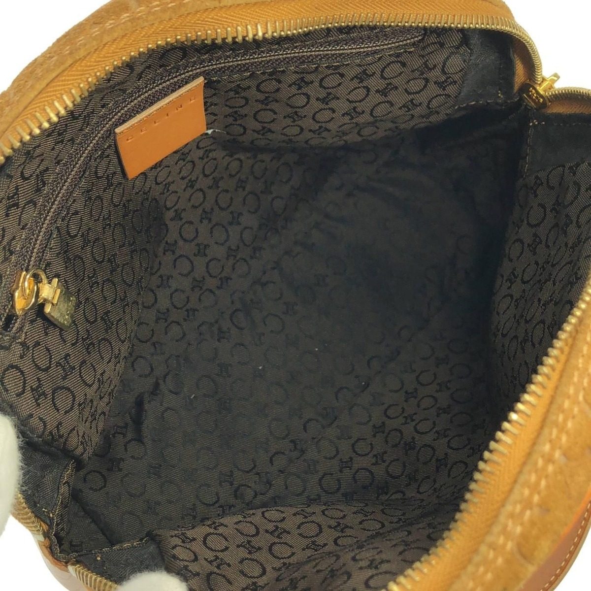 Celine Vintage Bag Handbag Brown — view 9