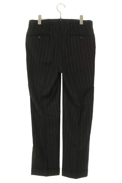 Gucci 107245 Z95251000 Striped Wool Slacks Long Pants Men 44