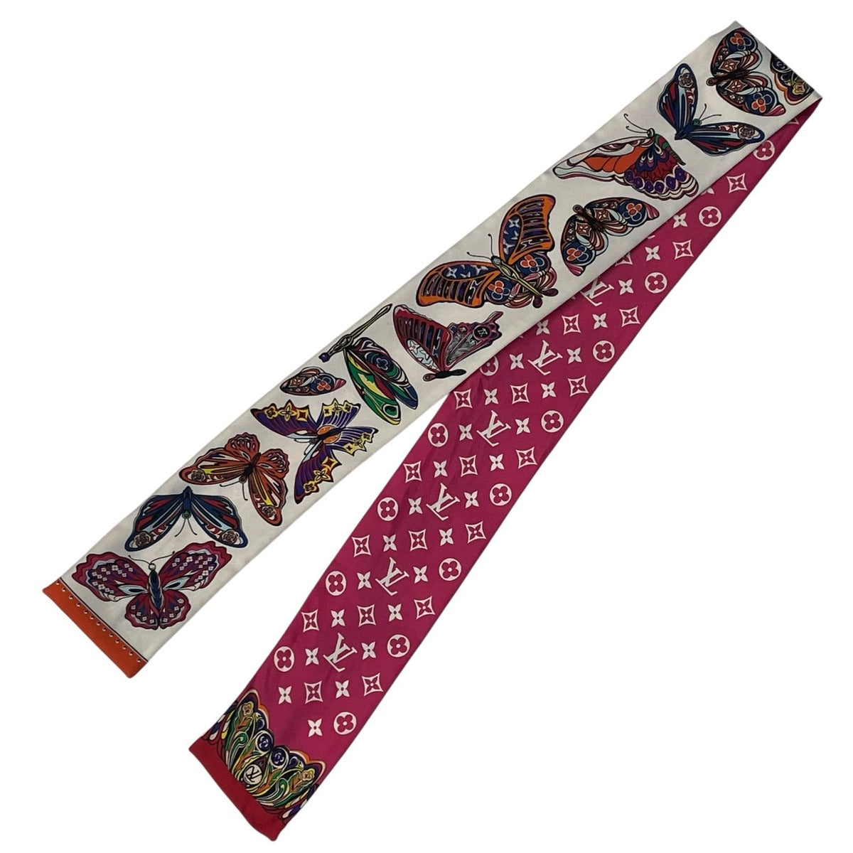 Louis Vuitton Scarf Silk Bando World of Love Bandeau — view 2