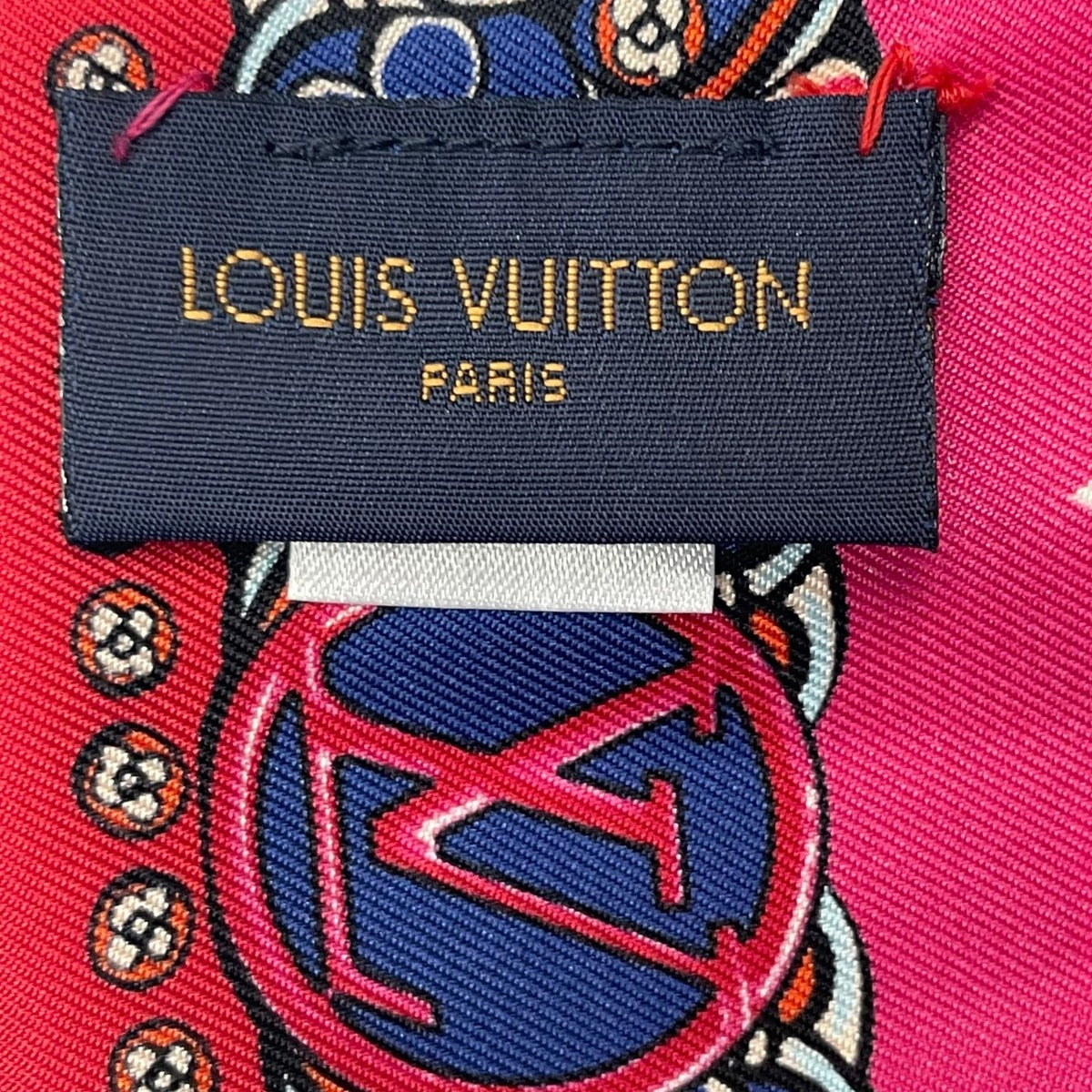 Louis Vuitton Scarf Silk Bando World of Love Bandeau — view 6