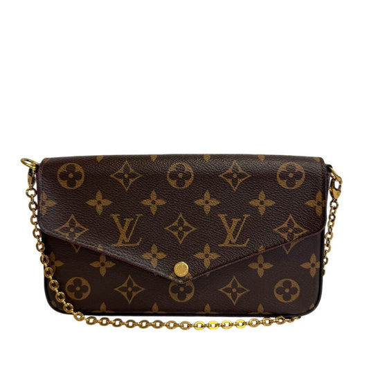 Louis Vuitton 2-Way Chain Shoulder Pochette Felicity Bag