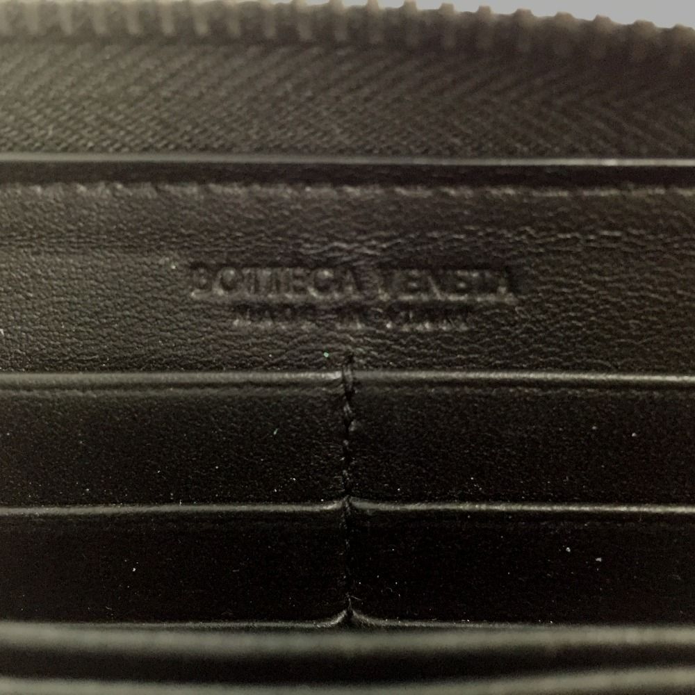 Bottega Veneta Long Wallet Round Zipper Intrecciato 275064