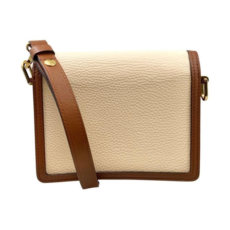 Louis Vuitton Dauphine Mini M55504 Taurillon Clemence Beige Khaki Brown Louis