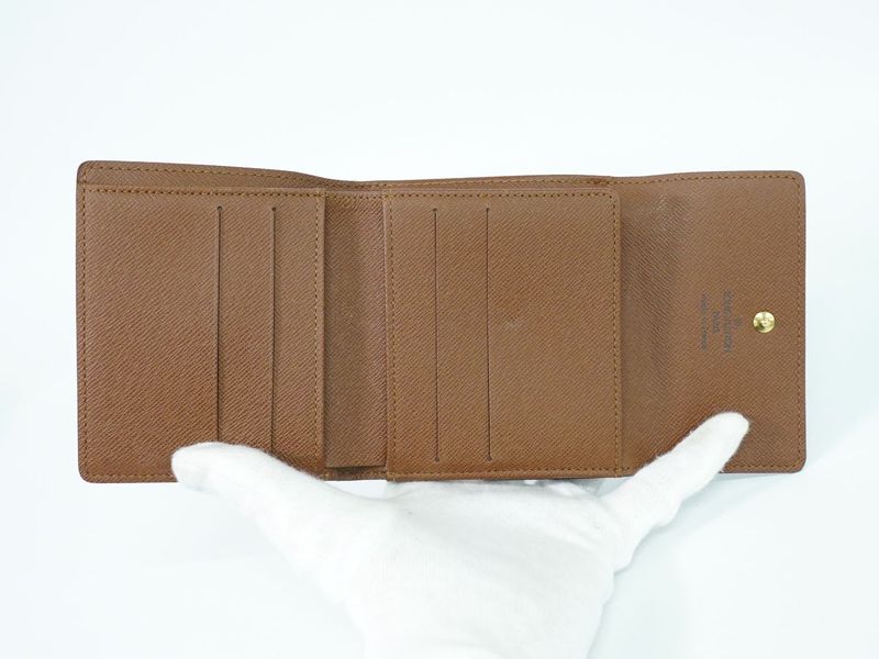 Authentic Louis Vuitton LV Porte Monebier Carte Cles Di Monogram Fold Wallet