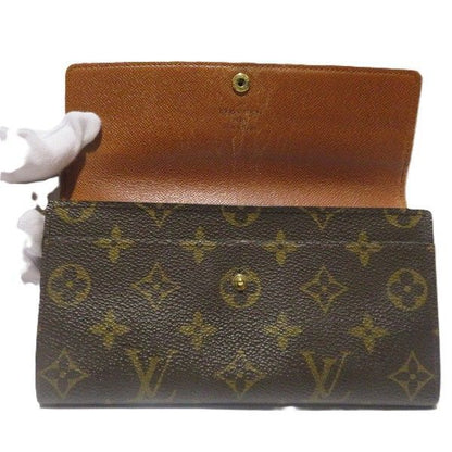 Louis Vuitton Monogram Pochette Porte Monet Cles Di M61725 Long Wallet Bifold