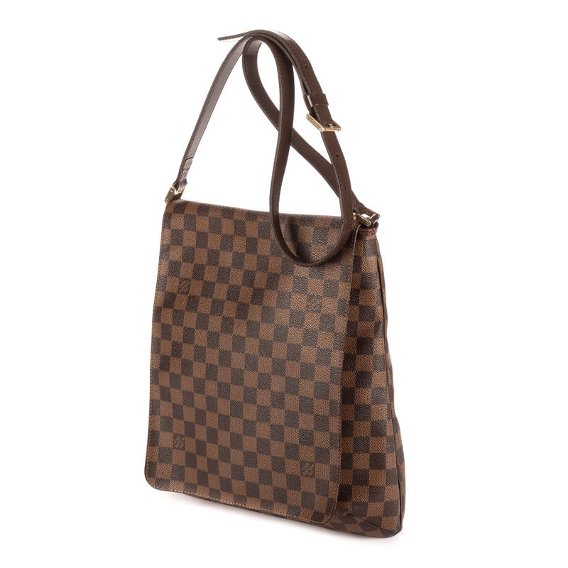 Louis Vuitton Musette Salsa Long Strap Brown Damier Ebène AB
