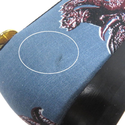 Louis Vuitton Chapman Bros Elephant Leather Used Tassel Loafers Blue 7 Made In