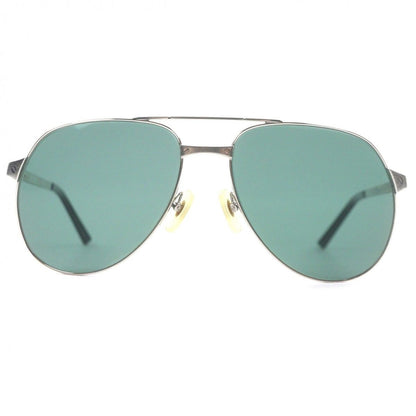 Cartier Vintage Santos Dumont Teardrop Sunglasses Silver Green Lenses 59 16 — view 3
