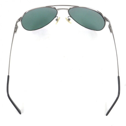 Cartier Vintage Santos Dumont Teardrop Sunglasses Silver Green Lenses 59 16 — view 6