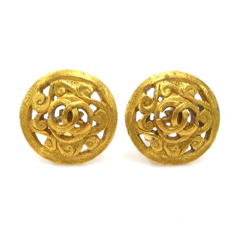 Chanel Earrings Gold