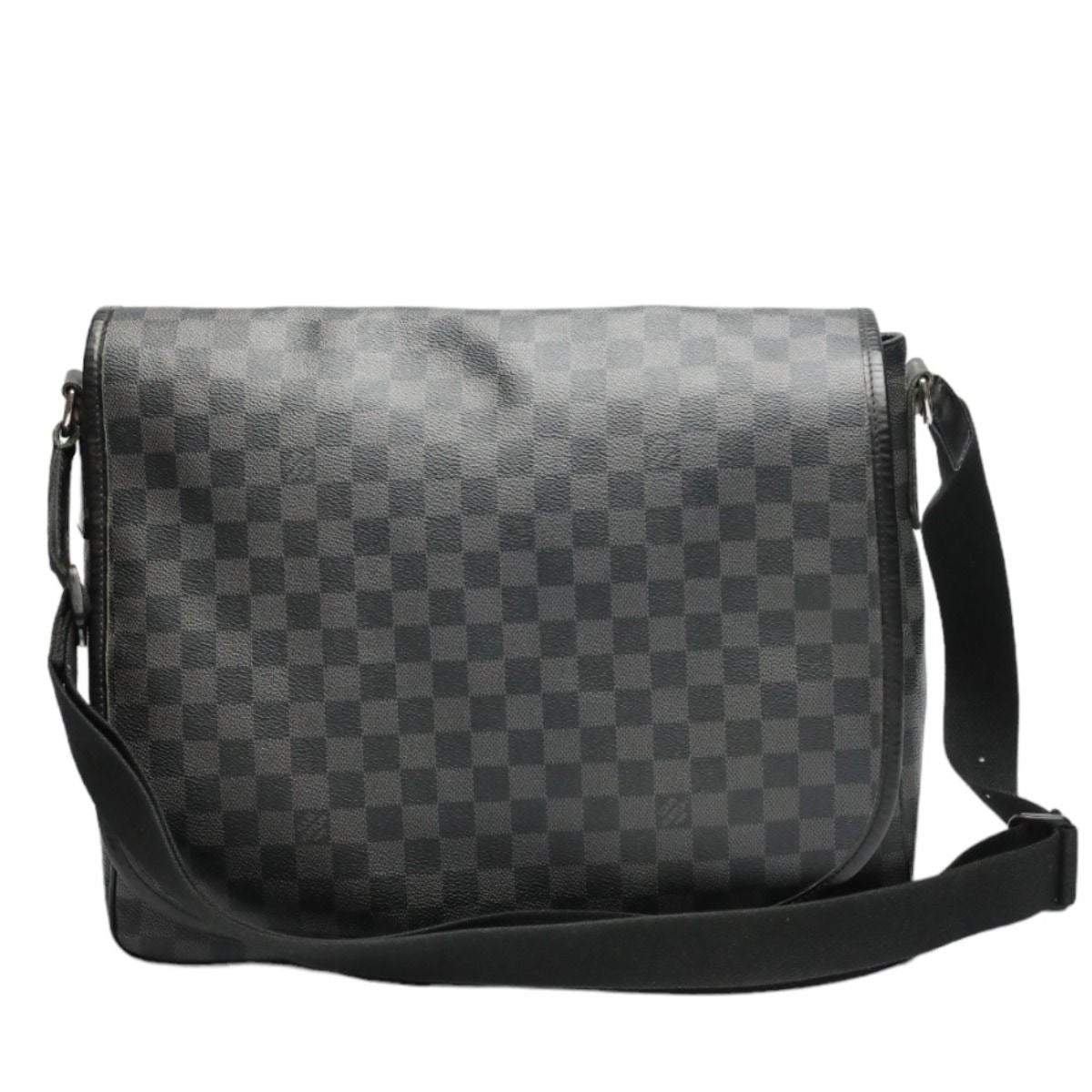 Louis Vuitton Damier Graphite Shoulder Bag Daniel GM