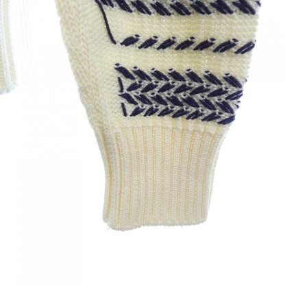Dior Knit Sweater White Navy — view 6