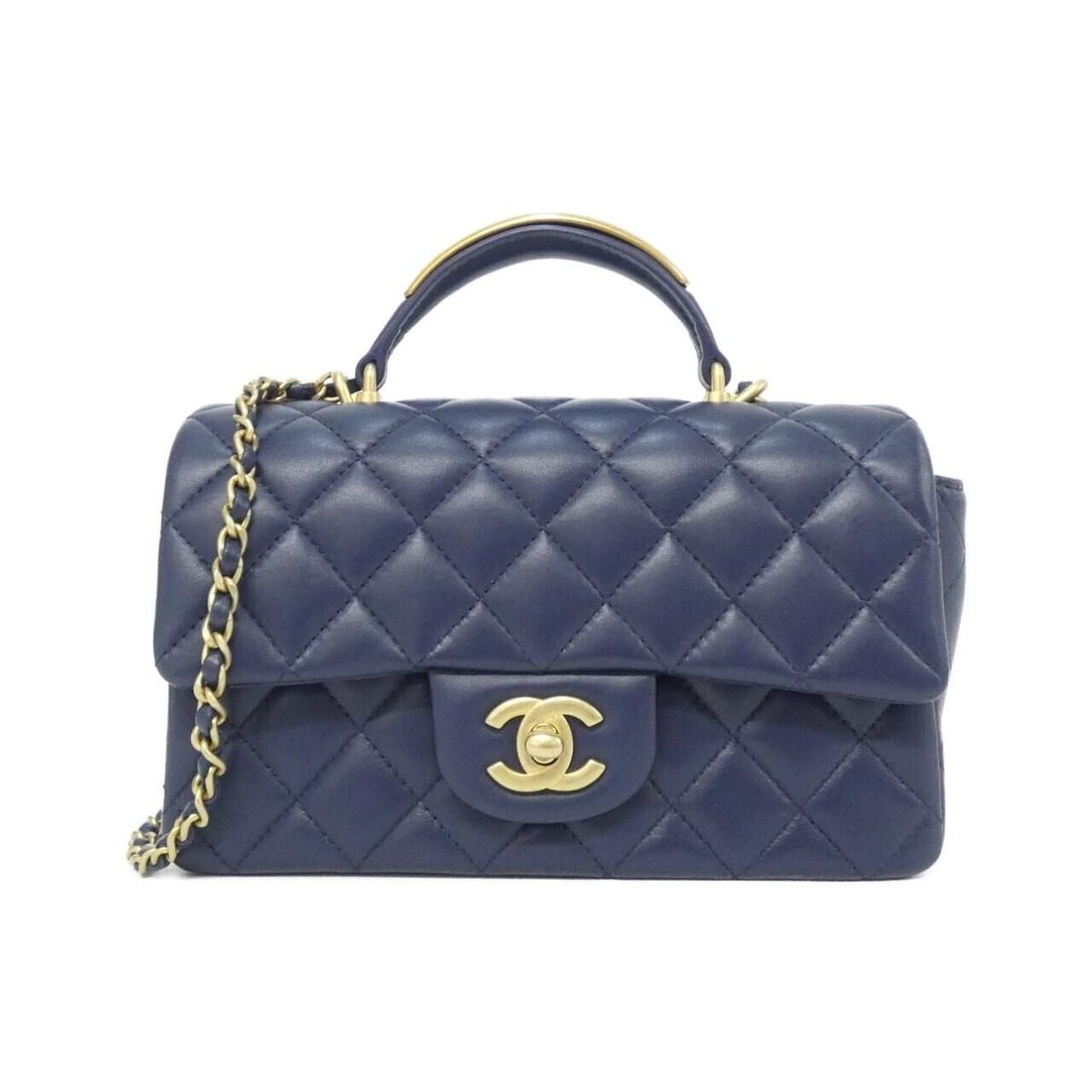 Chanel Bag Handbag Gold