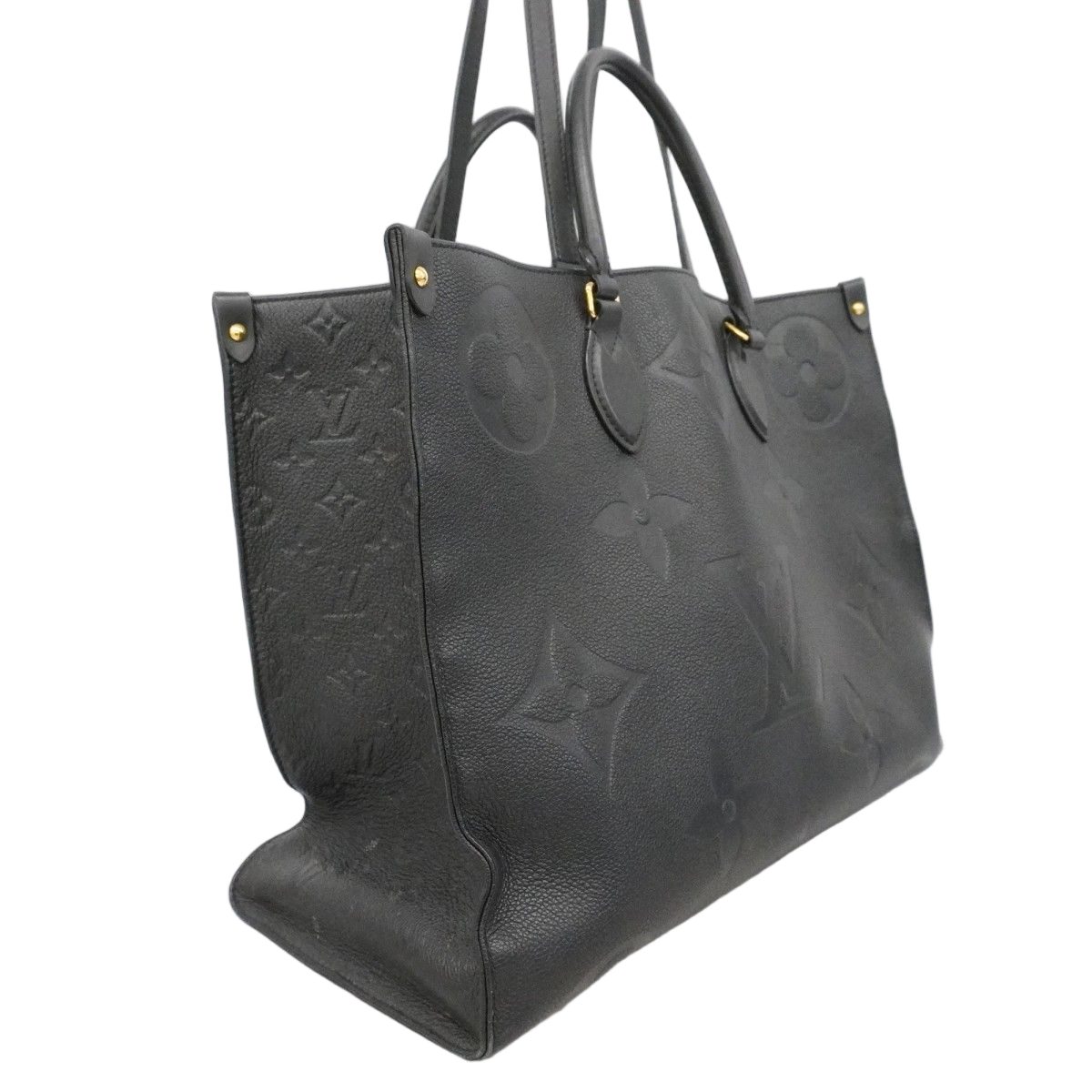 Louis Vuitton Tote Monogram Empreinte On The Go GM Noir 2-Way — view 2