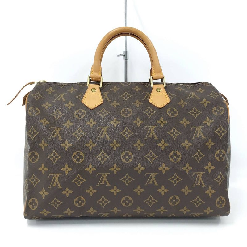 Louis Vuitton Speedy 35 Mini Boston Bag Monogram Brown M41524
