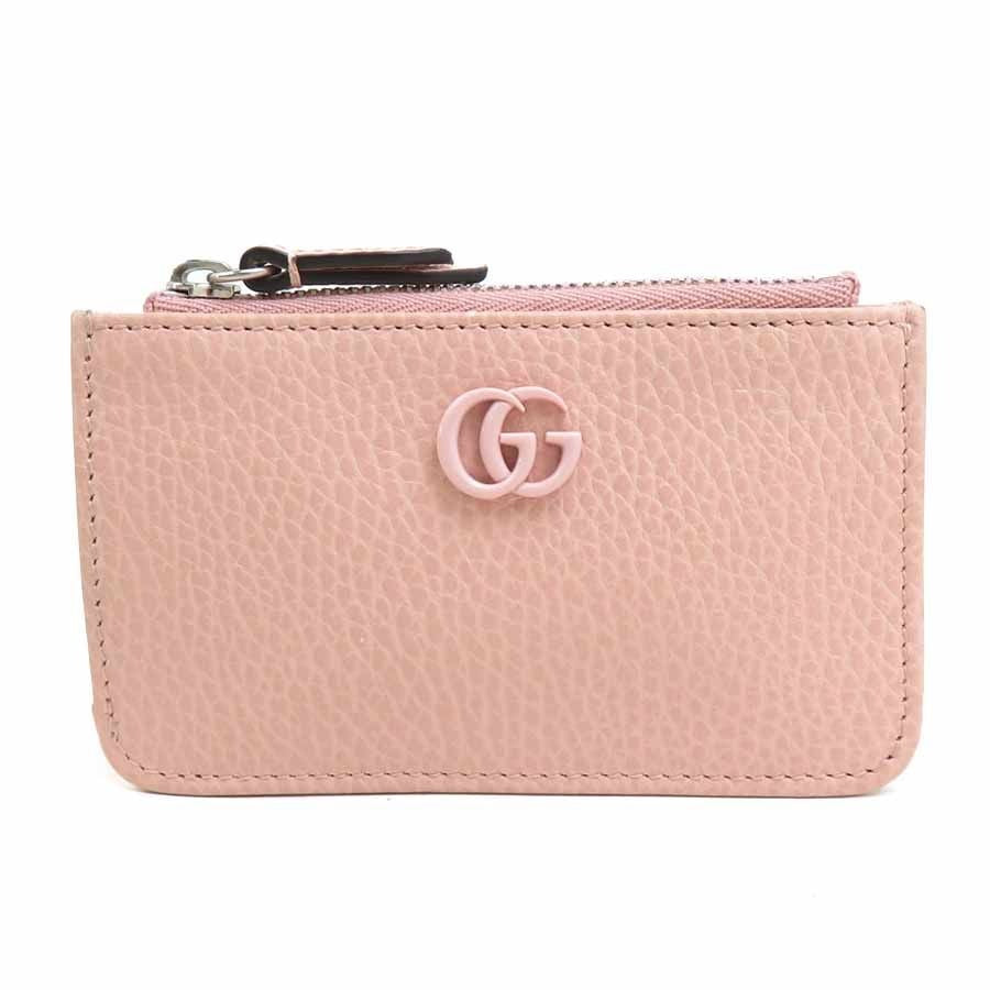 Gucci Coin Case Leather Pink