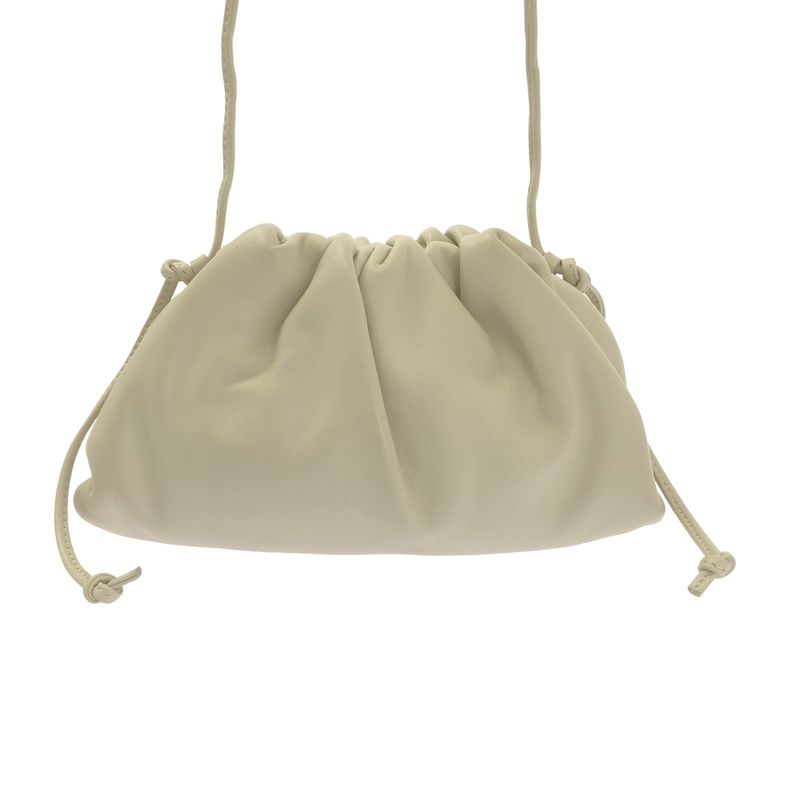 Bottega Veneta - Mini The Pouch Shoulder Bag - Ivory - Women's