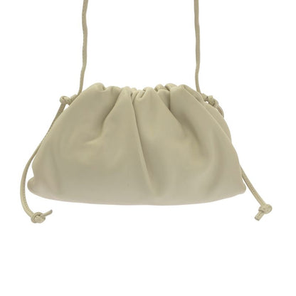 Bottega Veneta - Mini The Pouch Shoulder Bag - Ivory - Women's