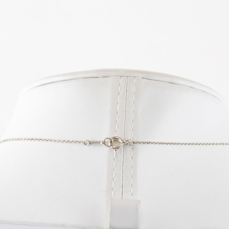 Tiffany & Co [tiffany & Co] Elsa Peretti Mini Beans Necklace Silver 925