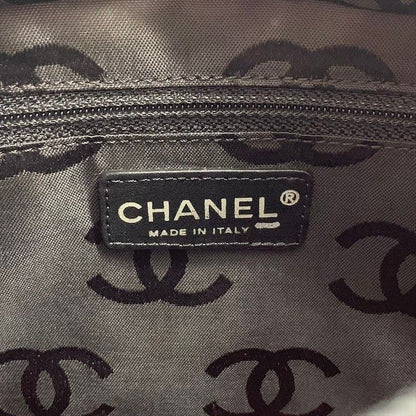 Chanel CC Logo Quilted Lambskin Cambon Hand Tote Pink Purse
