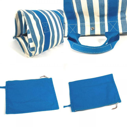 Hermes Handbag Cannes PM Canvas Blue