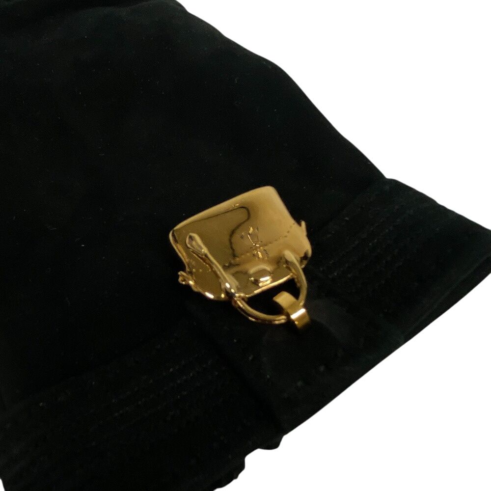 Hermes/Hermes Bolide Gigi Suede Gloves Black Ladies Brand