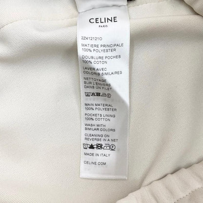 Celine by Hedi Slimane Jersey Double Face Tracksuit Pants 2z412121o M Size Logo