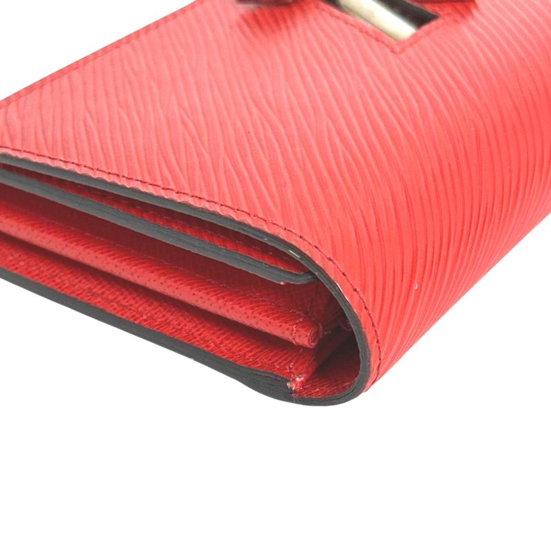 Louis Vuitton M61179 Epi Long Wallet Portefeuille - Twist Long Wallet Louis