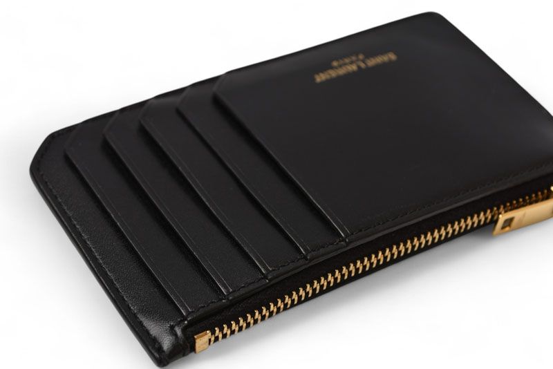 Saint Laurent Paris Coin Case Card Case YSL Saint Laurent Paris Zip Pouch