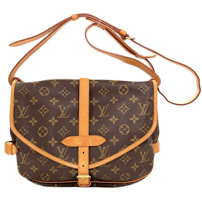 Louis Vuitton Saumur MM Shoulder Bag Monogram Canvas