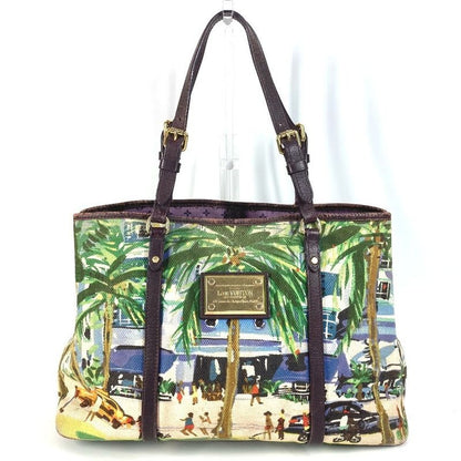 Louis Vuitton Tote Bag Eye All Cabas PM Leather Canvas