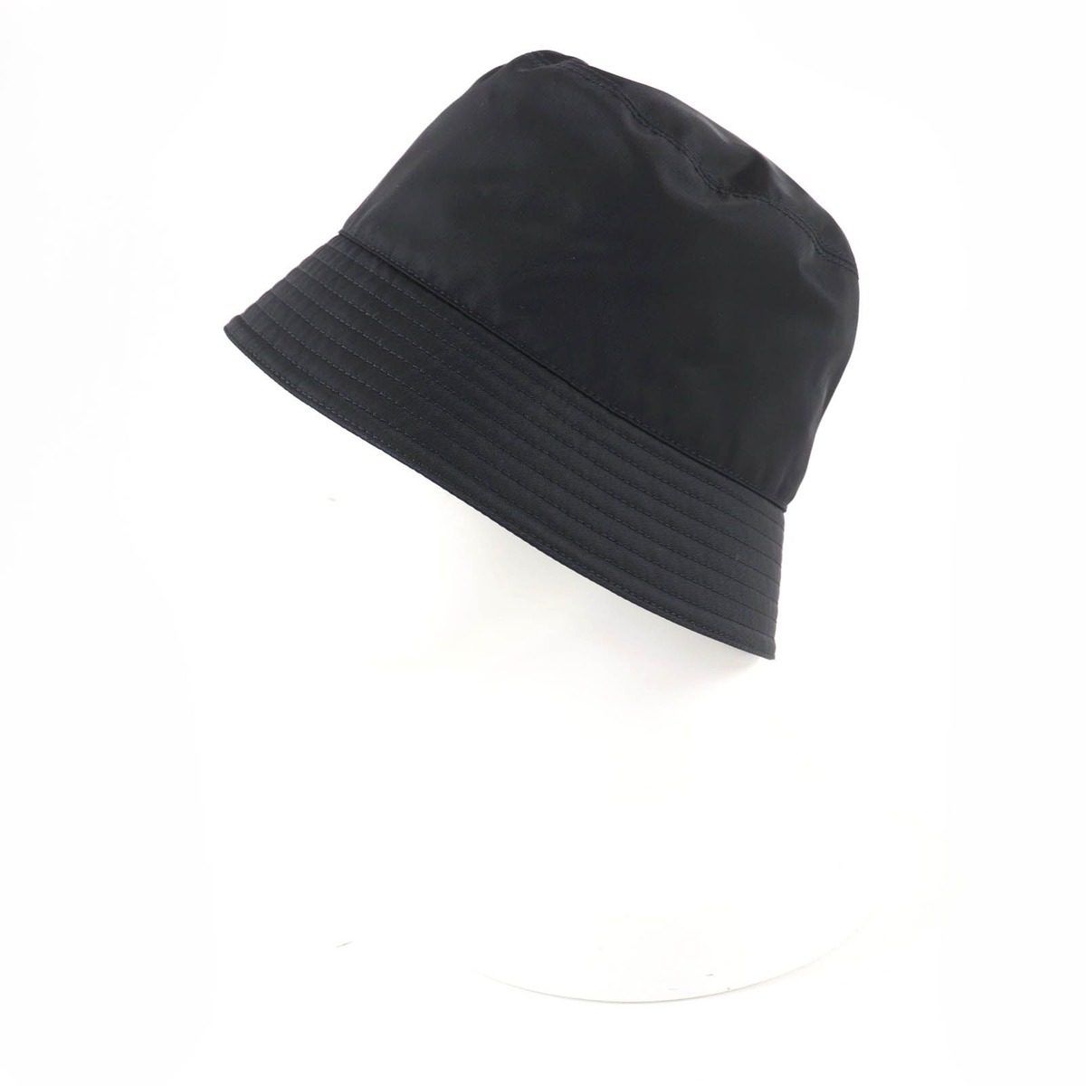 Prada Re-Nylon Bucket Hat Black — view 3