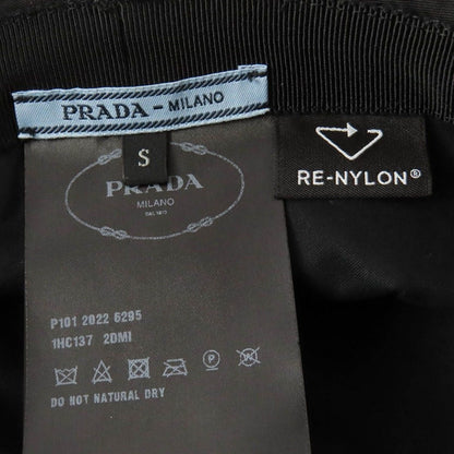 Prada Re-Nylon Bucket Hat Black — view 8