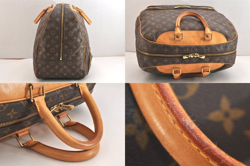 Louis Vuitton Monogram Evasion PM Boston Travel Bag M41443 LV 3141n