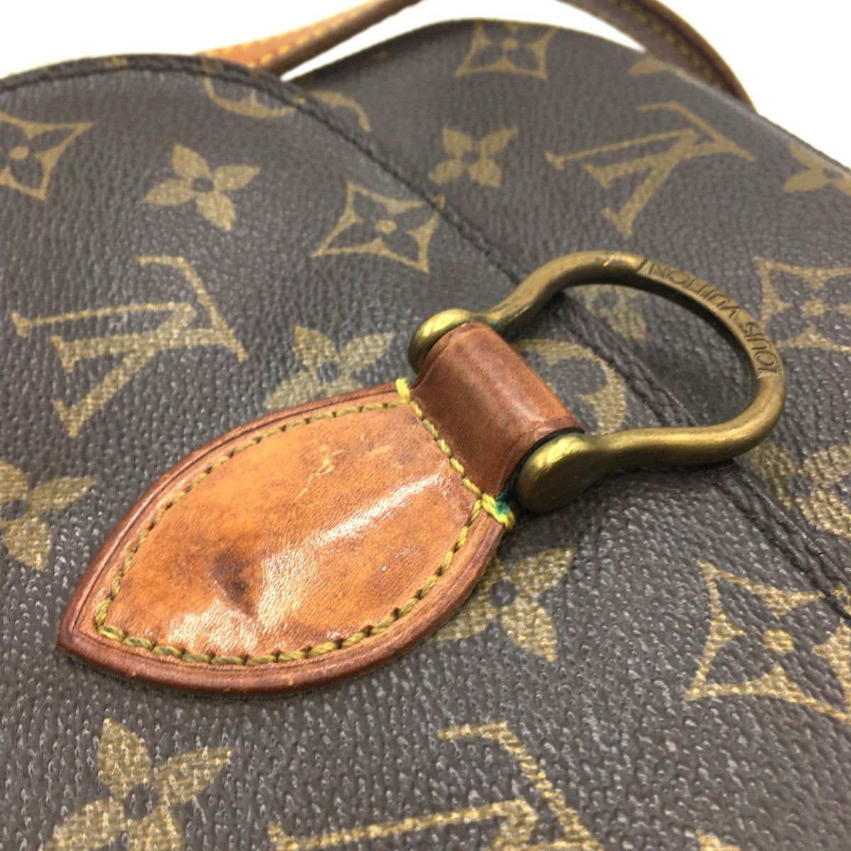 Louis Vuitton Monogram Saint-Cloud Shoulder Bag M51243 Damaged