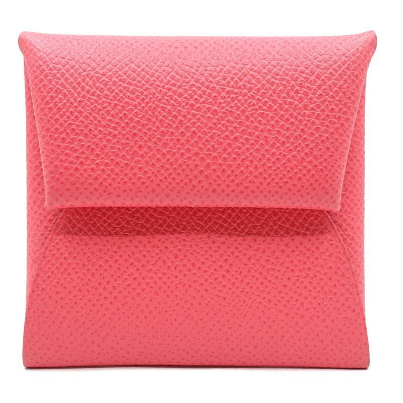 Hermes Bastia Coin Case 2015 Manufactured In Veau Epsom Rose