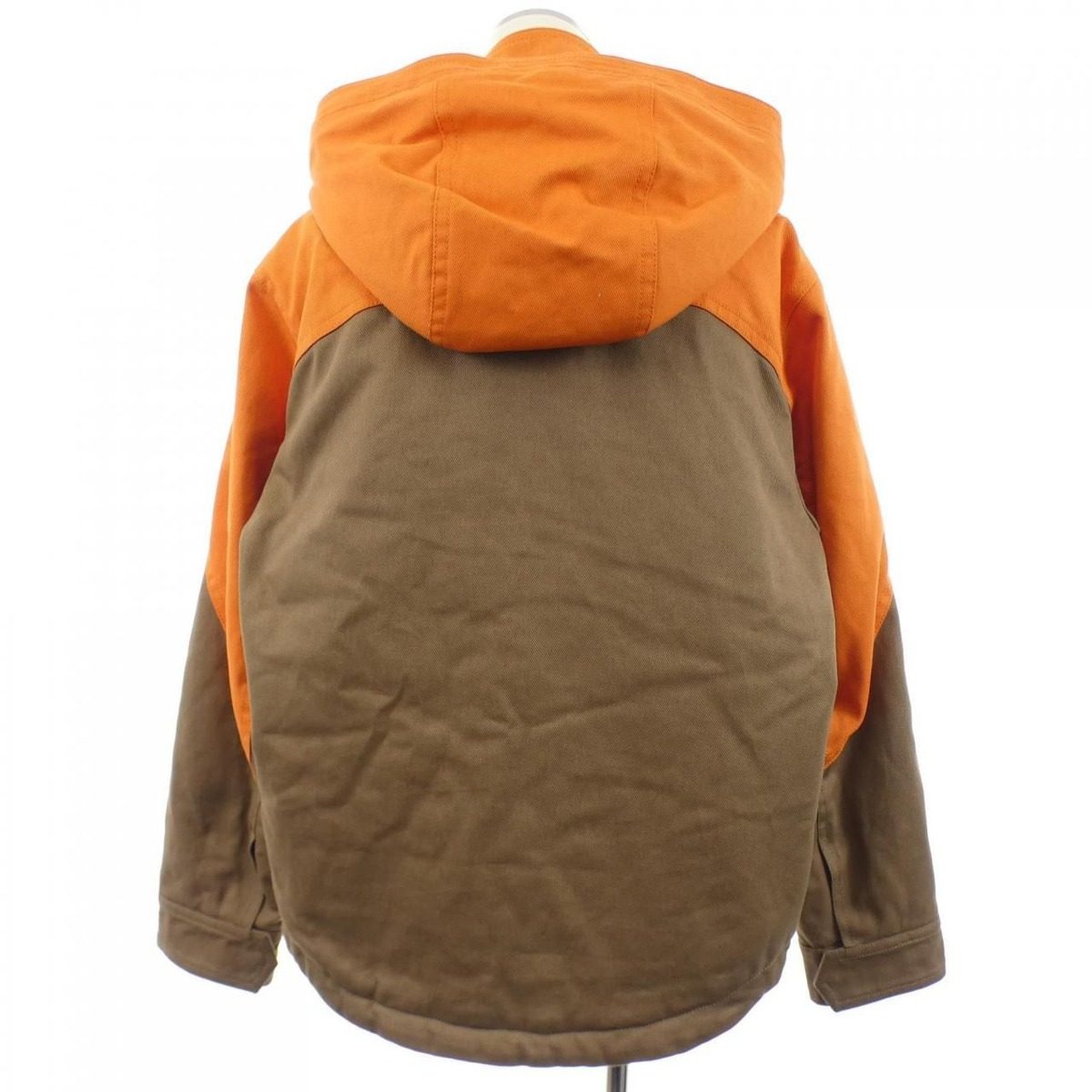 Louis Vuitton Hooded Padded Denim Jacket — view 2