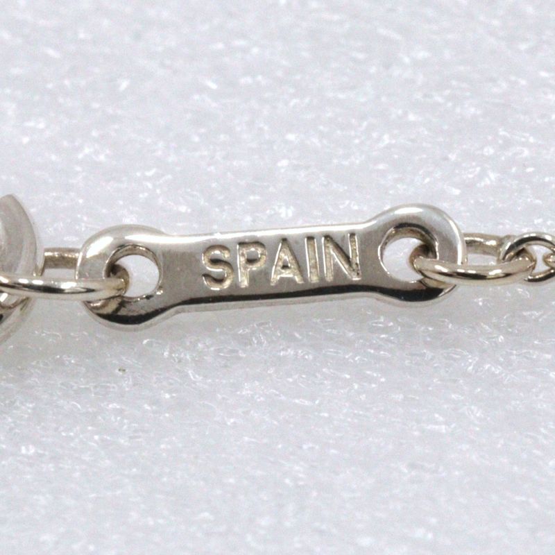 Tiffany & Co Open Heart Elsa Peretti 925 Silver Ladies 2.7g Necklace