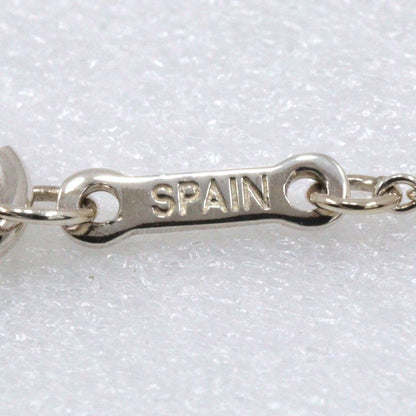 Tiffany & Co Open Heart Elsa Peretti 925 Silver Ladies 2.7g Necklace