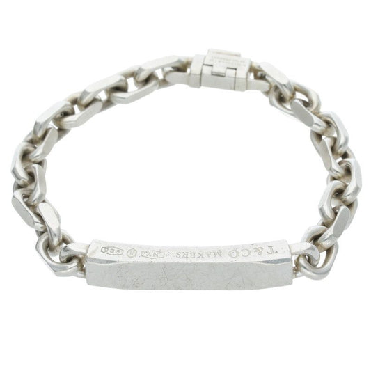 Tiffany & Co 1837 Makers ID Silver Bracelet Men's