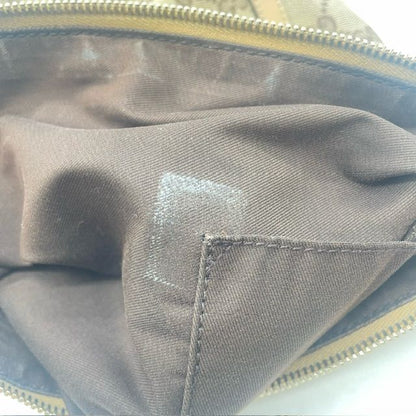 Gucci 203257 Shoulder Bag Crossbody Bag Brown Beige GG Canvas Leather Fashion