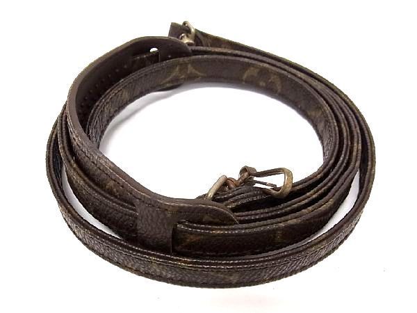 Louis Vuitton Monogram Bag Shoulder Strap For Shoulder Crossbody Women Brown