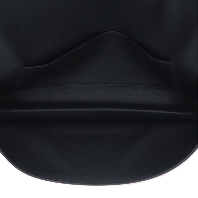 Hermes Birkin Clutch Shadow U Engraved Swift Leather Clutch Bag Men's