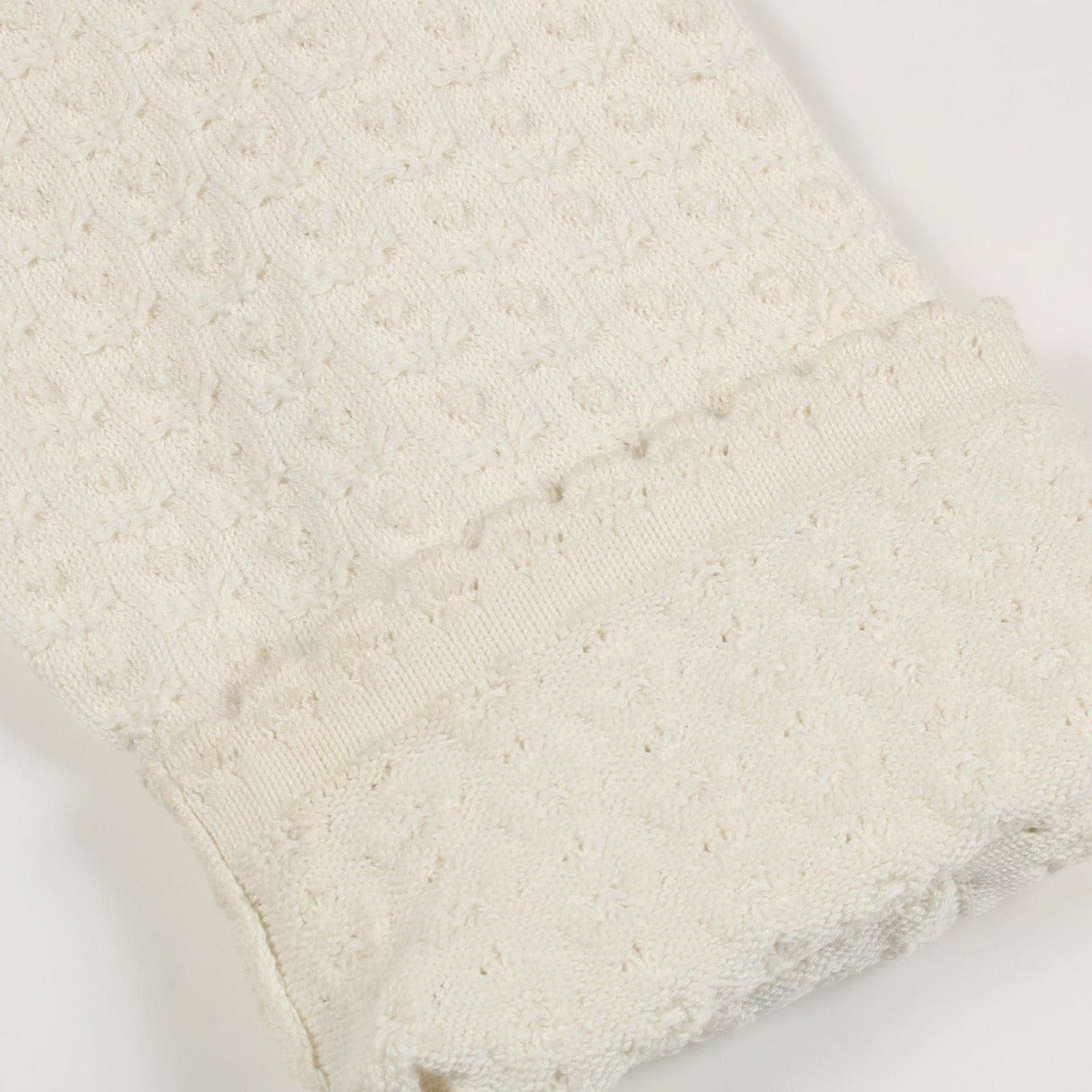 Chanel Cardigan CC Logo Shell Button Knit Jacket Cotton Silk — view 11
