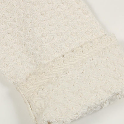 Chanel Cardigan CC Logo Shell Button Knit Jacket Cotton Silk — view 11