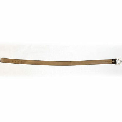 Gucci Belt Brown Cima Interlocking 114984 Excellent Condition