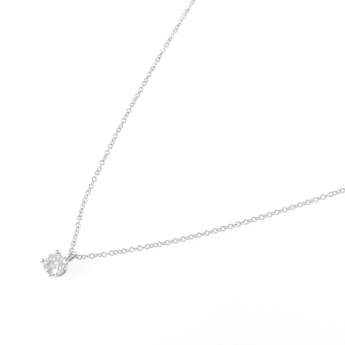 Tiffany & Co Solitaire Necklace Ext — view 2