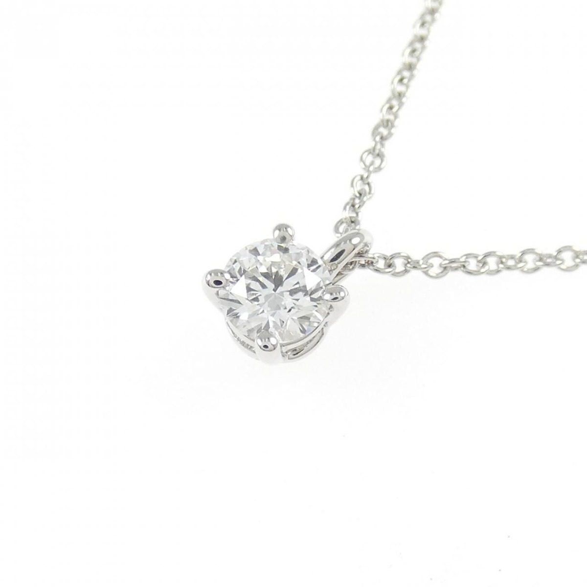 Tiffany & Co Solitaire Necklace Ext — view 3